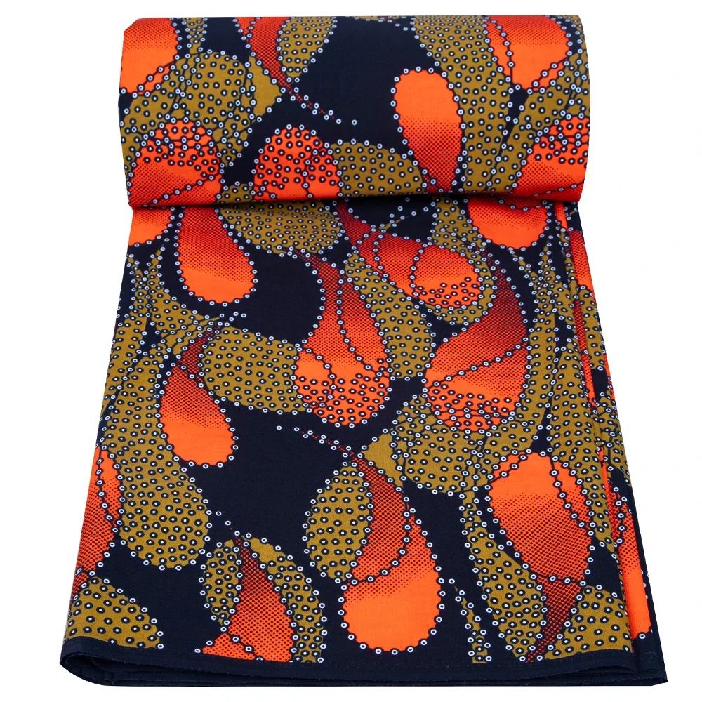 Sewing Batik Fabric - Panno in tessuto africano tagliato a