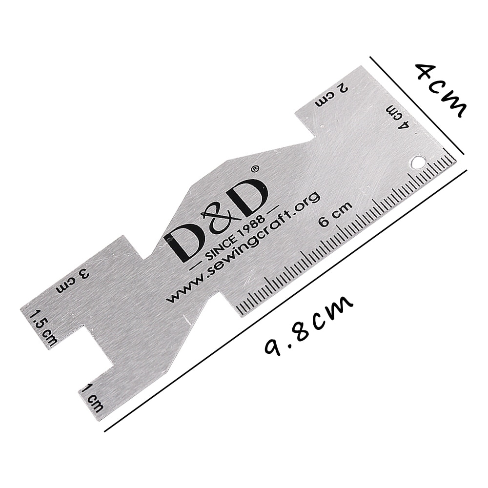 Calibro di misurazione in meta - Sewing Gauge Ruler recensione e prezzo