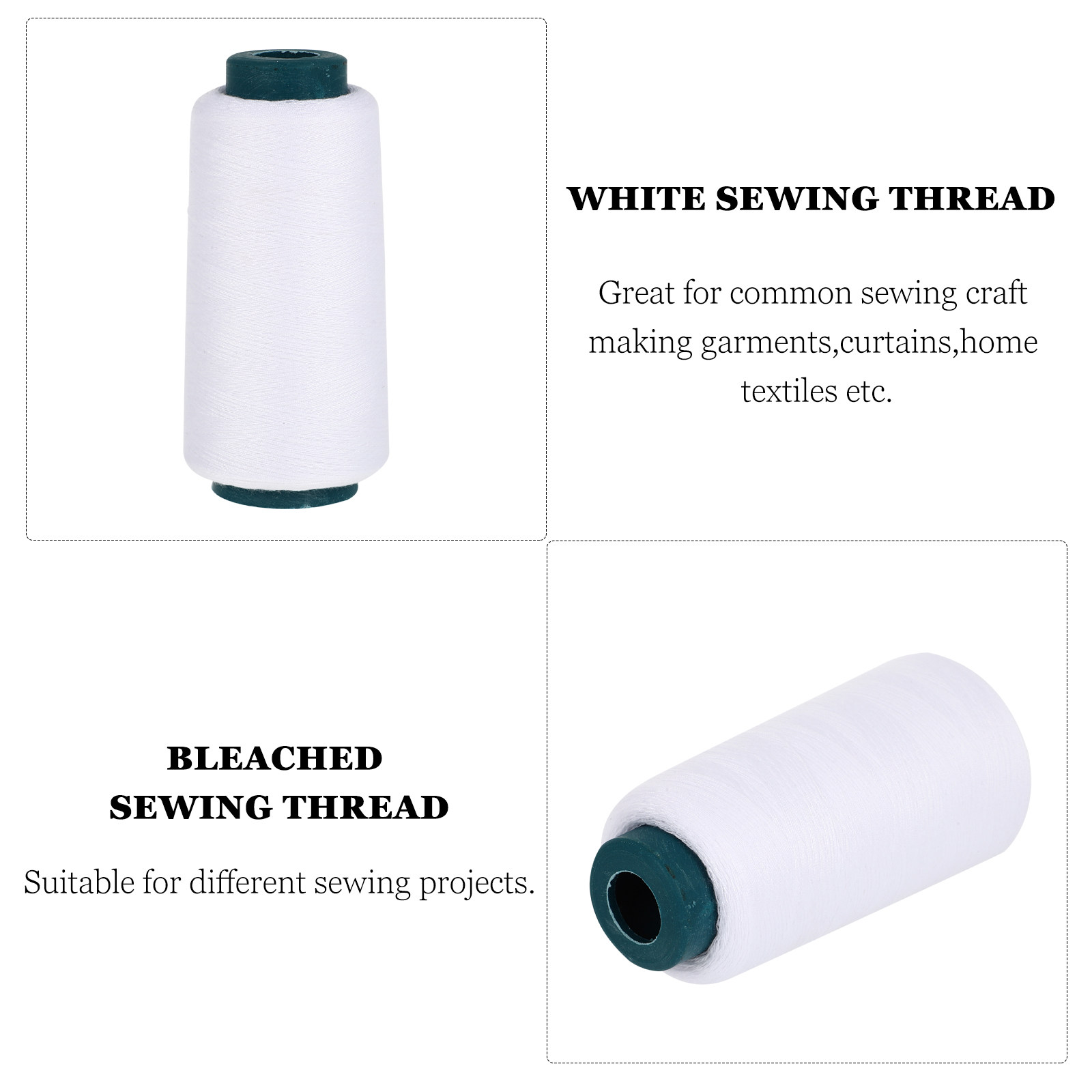 3000 Yards Filo da Cucito in P - Sewing Thread In Textile recensione e prezzo